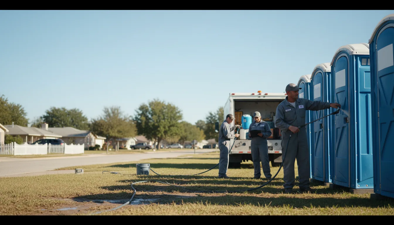 Long-Term Portable Toilet Rental in Redrock, NM near me